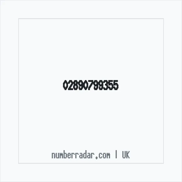 Reverse number check for +44 28 9079 9355 — who called me?