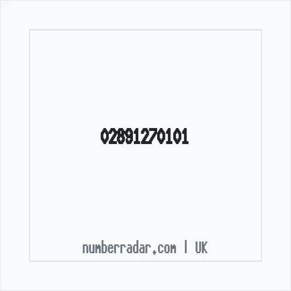 Reverse number check for +44 28 9127 0101 — who called me?