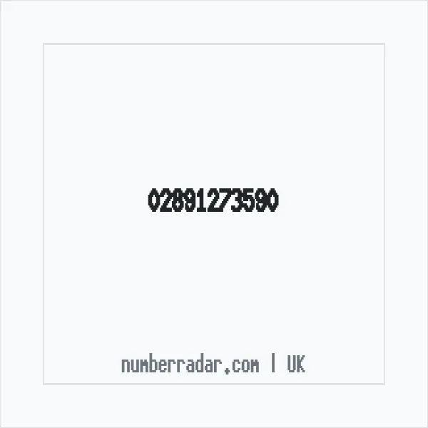 Reverse number check for +44 28 9127 3590 — who called me?