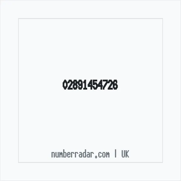 Reverse number check for +44 28 9145 4726 — who called me?