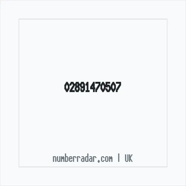 Reverse number check for +44 28 9147 0507 — who called me?