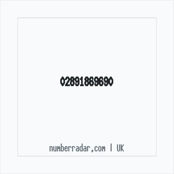 Reverse number check for +44 28 9186 9690 — who called me?