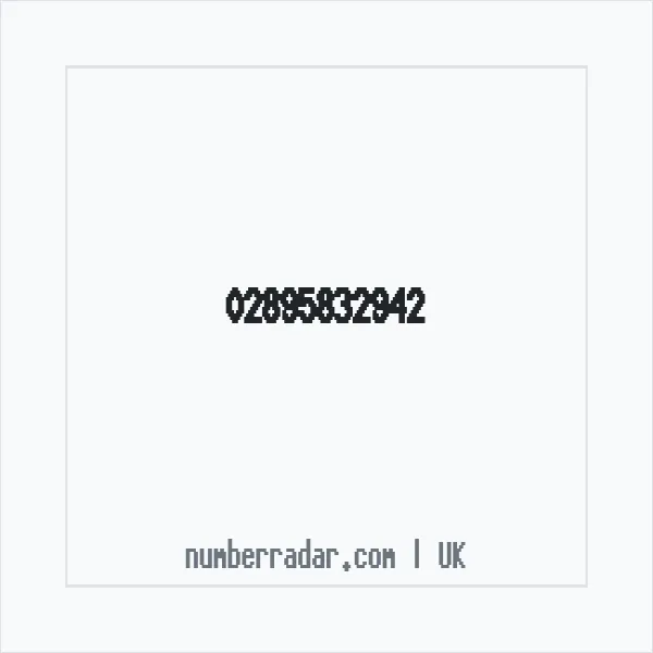 Reverse number check for +44 28 9583 2942 — who called me?