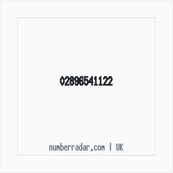 Reverse number check for +44 28 9654 1122 — who called me?