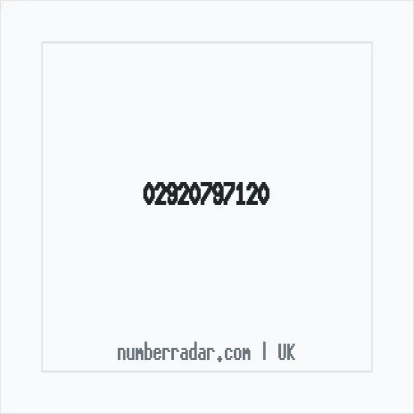 Reverse number check for +44 29 2079 7120 — who called me?