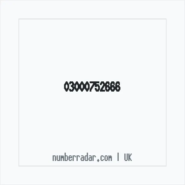 Reverse number check for +44 300 075 2666 — who called me?