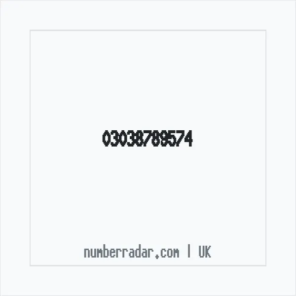 Reverse number check for +44 303 878 9574 — who called me?