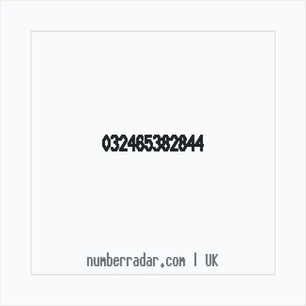 Reverse number check for +44 (3246) 538-284 — who called me?