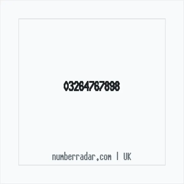 Reverse number check for +44 326 476 7898 — who called me?