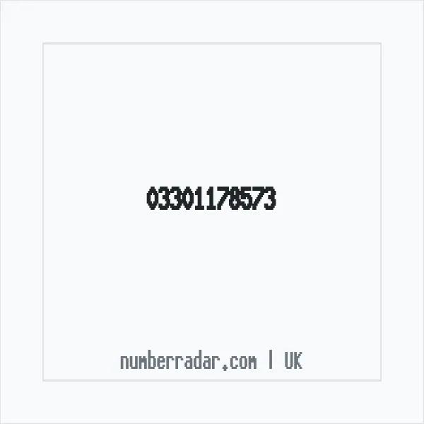 Reverse number check for +44 330 117 8573 — who called me?
