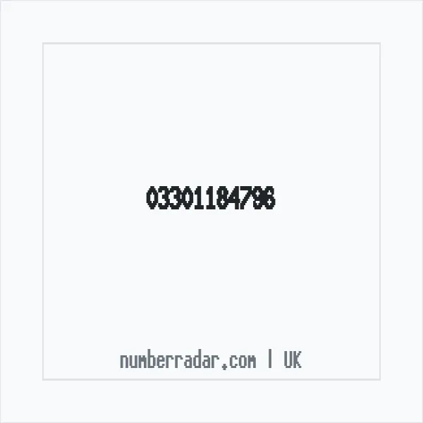 Reverse number check for +44 330 118 4796 — who called me?