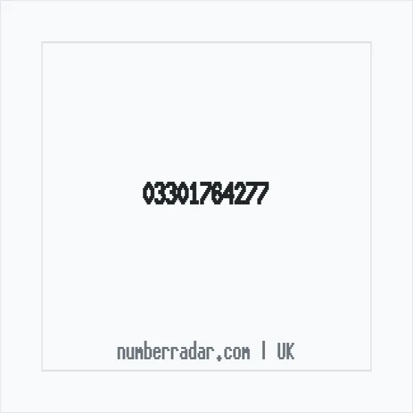 Reverse number check for +44 330 176 4277 — who called me?