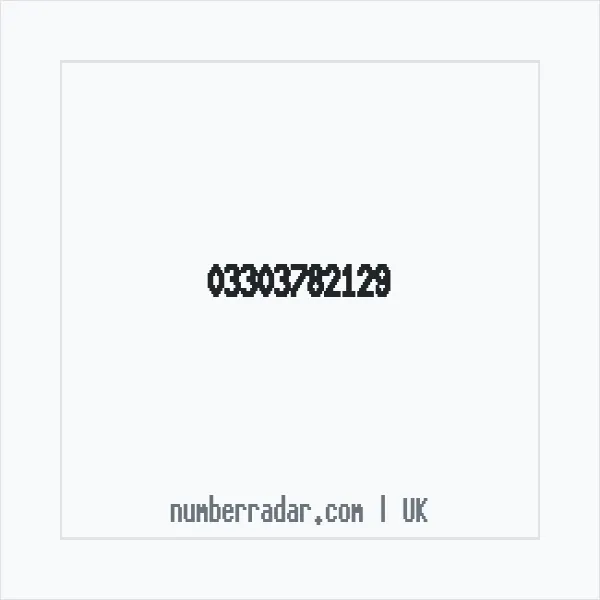 Reverse number check for +44 330 378 2129 — who called me?