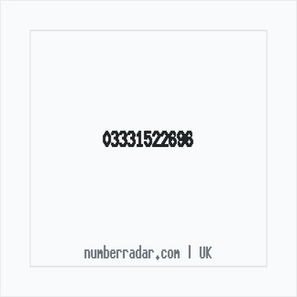 Reverse number check for +44 333 152 2696 — who called me?