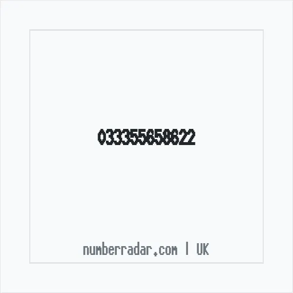 Reverse number check for +44 (3335) 565-862 — who called me?