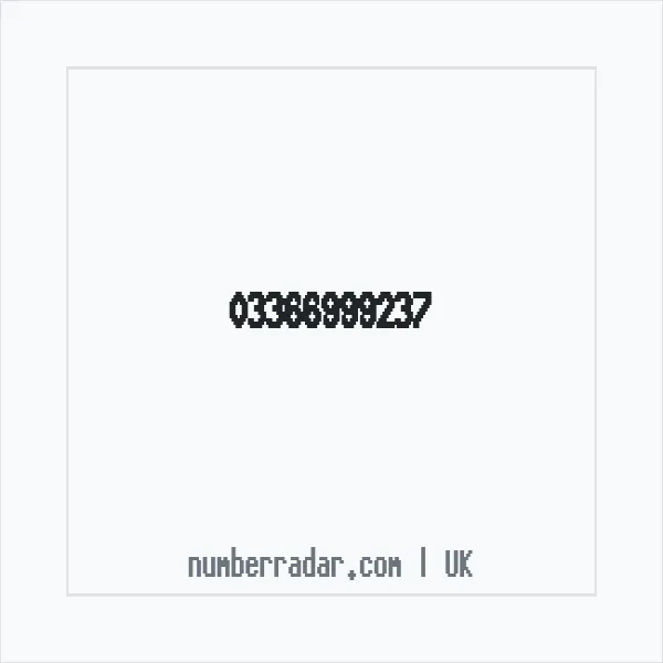 Reverse number check for +44 336 699 9237 — who called me?