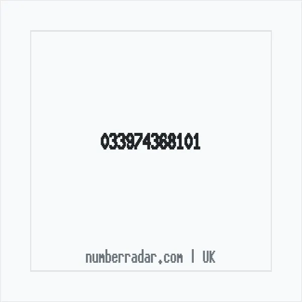 Reverse number check for +44 (3397) 436-810 — who called me?