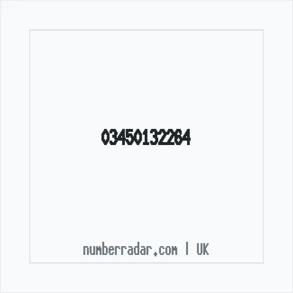 Reverse number check for +44 345 013 2264 — who called me?