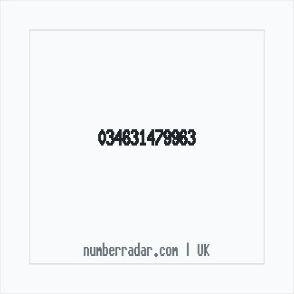 Reverse number check for +44 (3463) 147-996 — who called me?