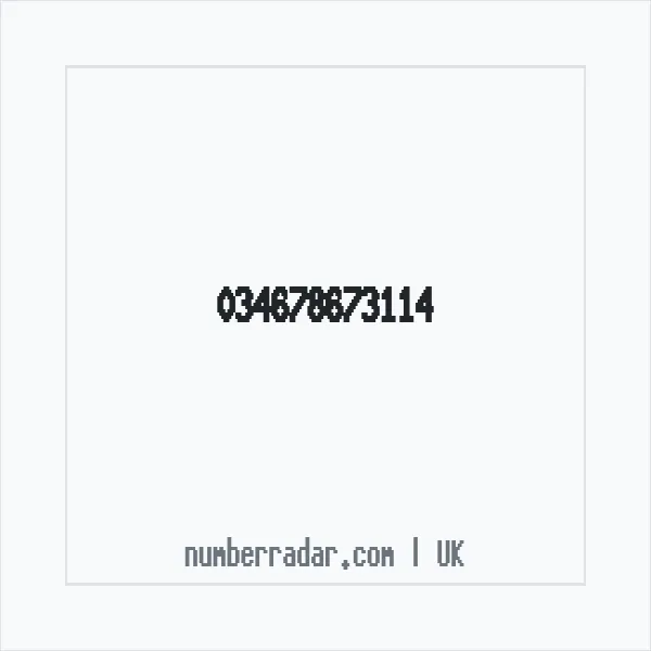 Reverse number check for +44 (3467) 867-311 — who called me?