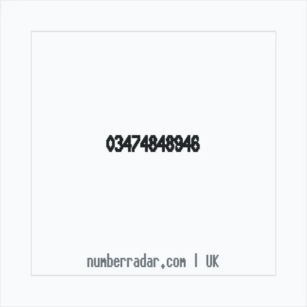 Reverse number check for +44 347 484 8946 — who called me?
