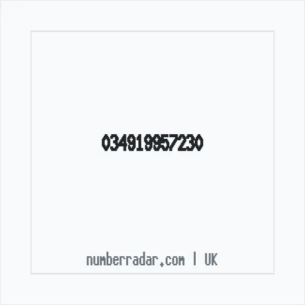 Reverse number check for +44 (3491) 995-723 — who called me?