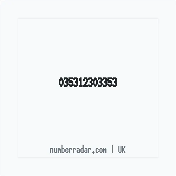 Reverse number check for +44 (3531) 230-335 — who called me?