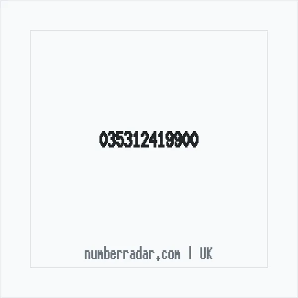 Reverse number check for +44 (3531) 241-990 — who called me?