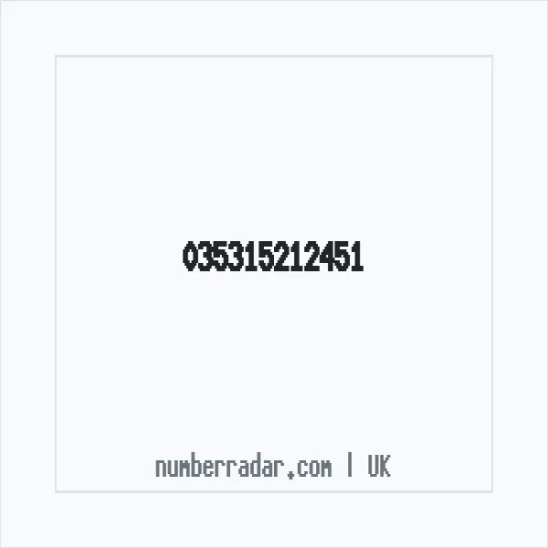 Reverse number check for +44 (3531) 521-245 — who called me?