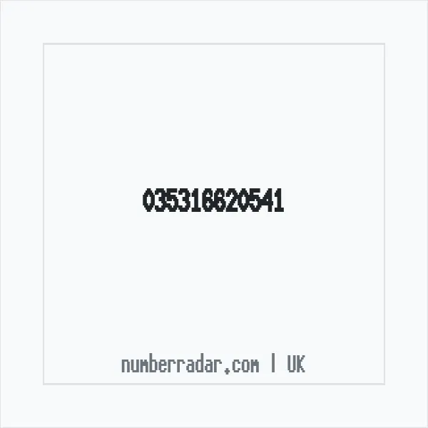 Reverse number check for +44 (3531) 662-054 — who called me?
