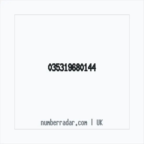 Reverse number check for +44 (3531) 968-014 — who called me?