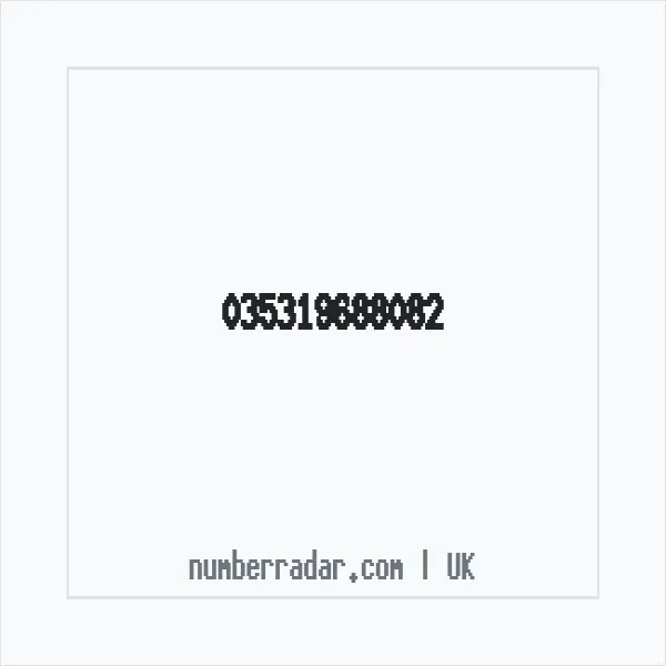 Reverse number check for +44 (3531) 968-808 — who called me?