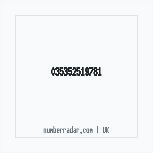 Reverse number check for +44 (3535) 251-978 — who called me?