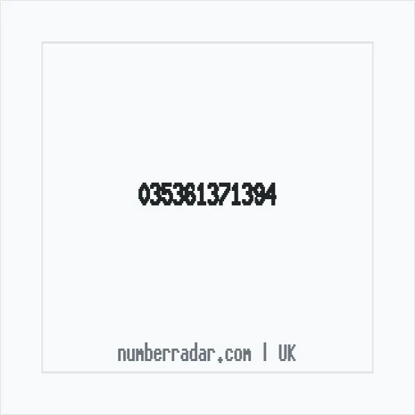 Reverse number check for +44 (3536) 137-139 — who called me?