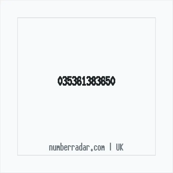 Reverse number check for +44 (3536) 138-365 — who called me?