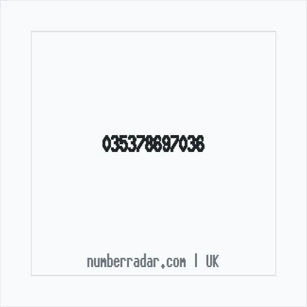 Reverse number check for +44 (3537) 869-703 — who called me?