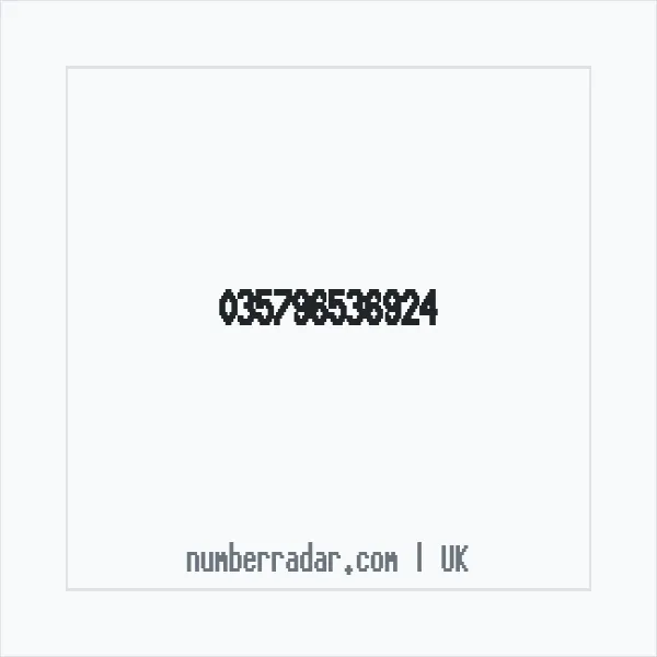 Reverse number check for +44 (3579) 653-692 — who called me?