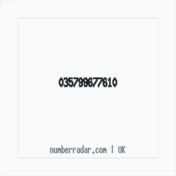Reverse number check for +44 (3579) 967-761 — who called me?
