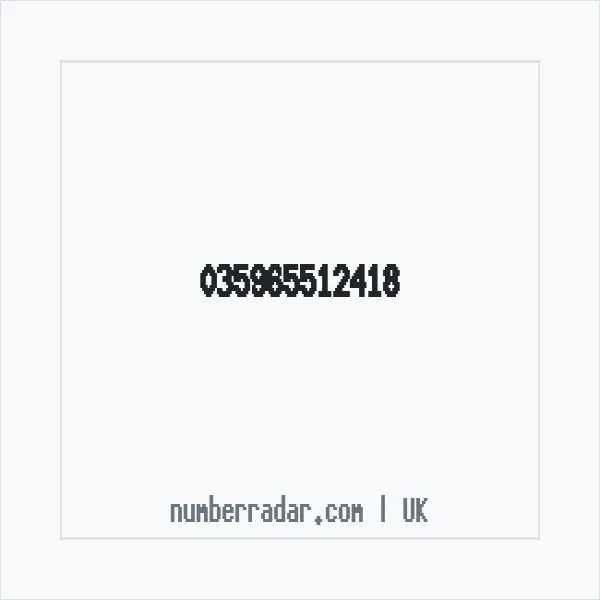 Reverse number check for +44 (3596) 551-241 — who called me?
