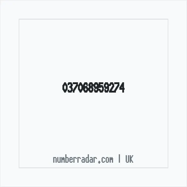 Reverse number check for +44 (3706) 895-927 — who called me?