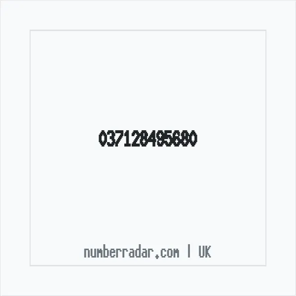 Reverse number check for +44 (3712) 849-568 — who called me?
