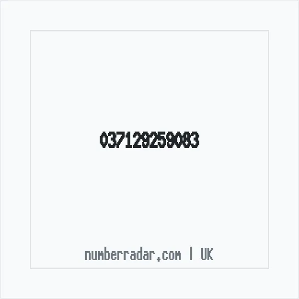 Reverse number check for +44 (3712) 925-908 — who called me?