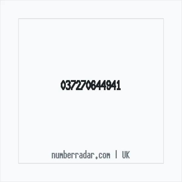 Reverse number check for +44 (3727) 064-494 — who called me?