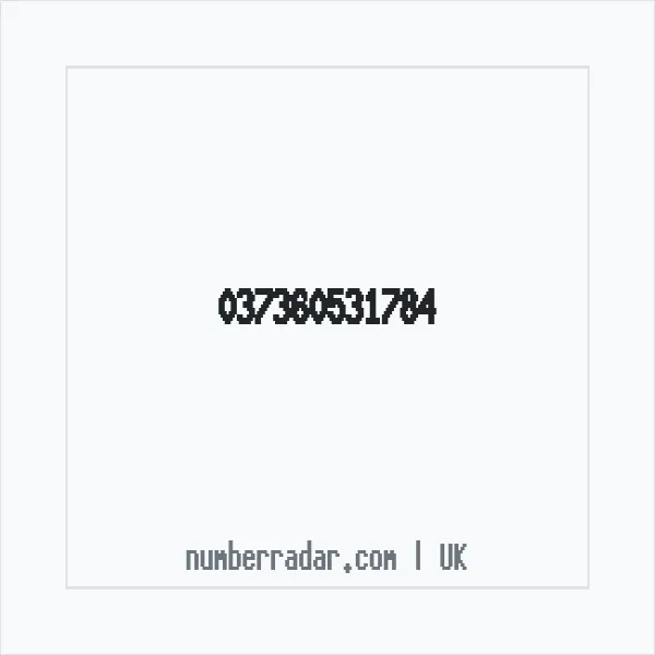 Reverse number check for +44 (3736) 053-178 — who called me?