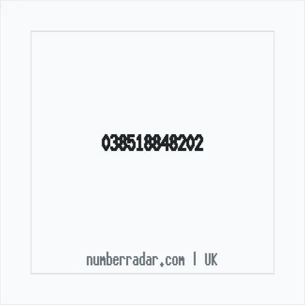Reverse number check for +44 (3851) 884-820 — who called me?