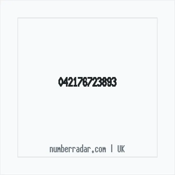 Reverse number check for +44 (4217) 672-389 — who called me?
