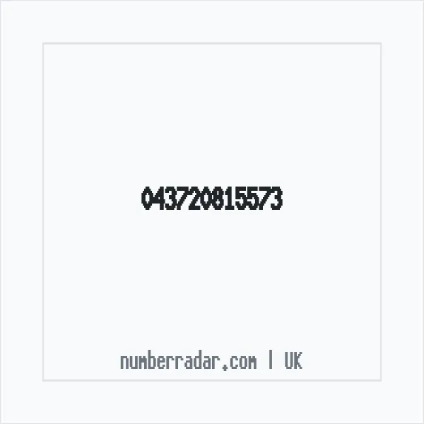 Reverse number check for +44 (4372) 081-557 — who called me?