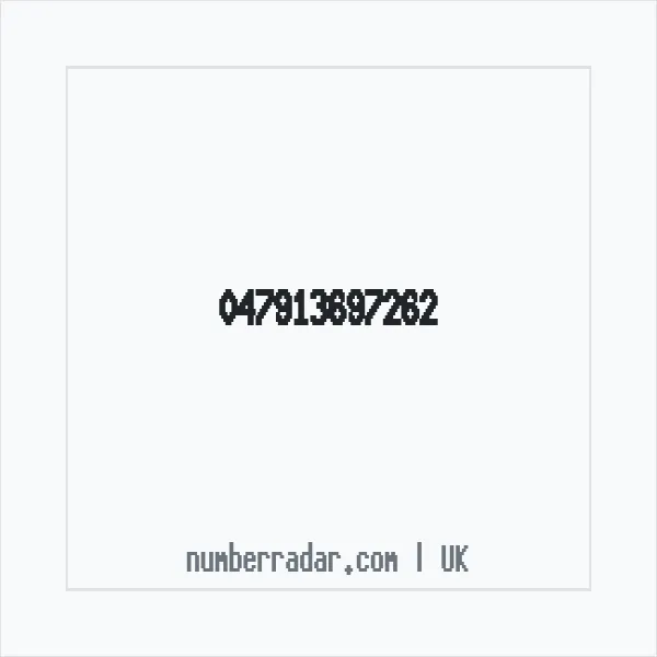 Reverse number check for +44 (4791) 369-726 — who called me?