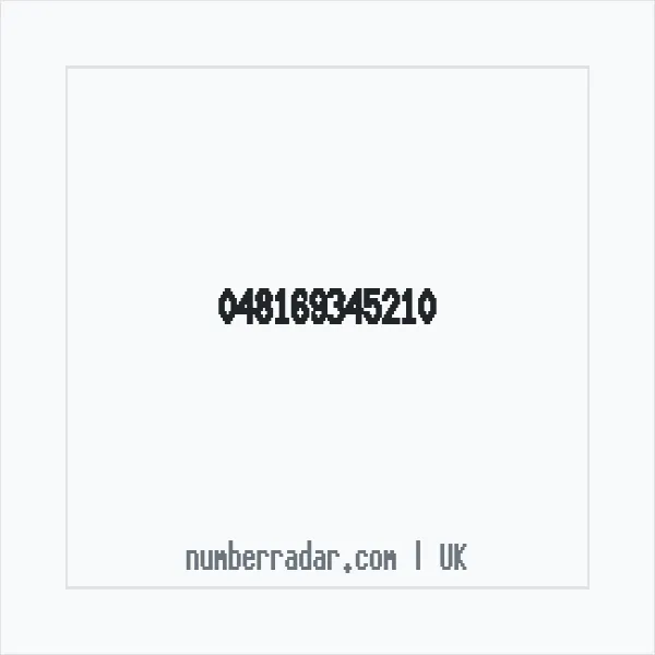 Reverse number check for +44 (4816) 934-521 — who called me?