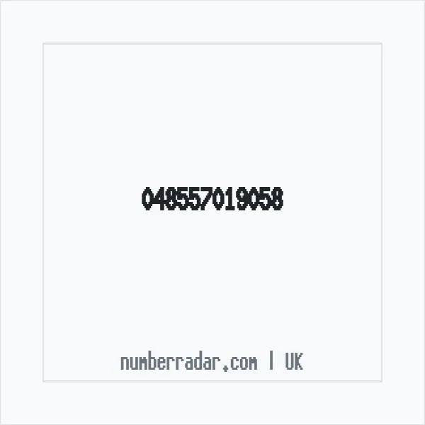 Reverse number check for +44 (4855) 701-905 — who called me?